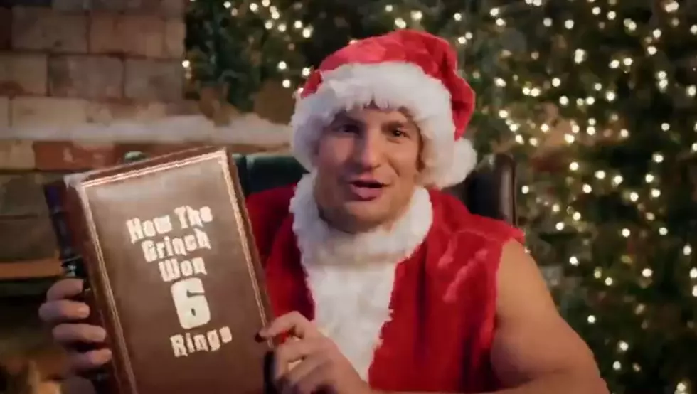WATCH Dr. Santa Gronk’s Twist Of A Holiday Classic