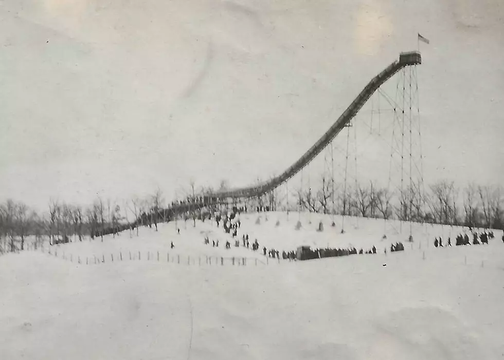 That’s Not A Dinosaur, That’s A Ski Jump! And It Used To Be Right On the Bennoch Road In Orono!