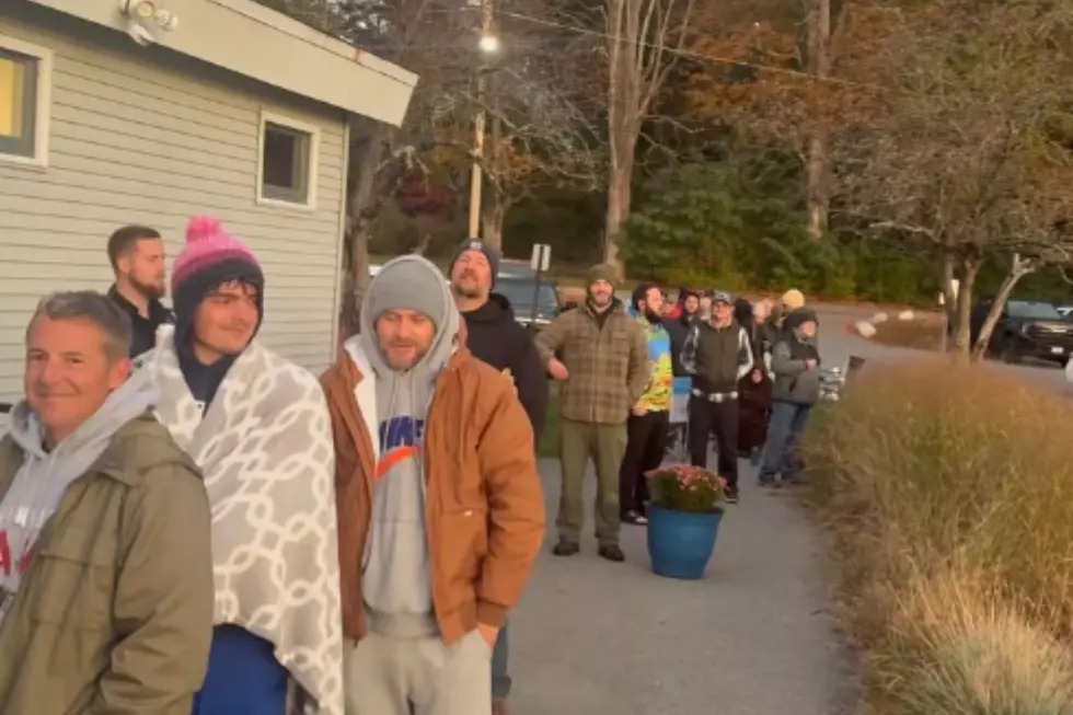Dozens Of Die-Hards Line Up In Cold For A Chance At Coveted Bangor Muni Membership